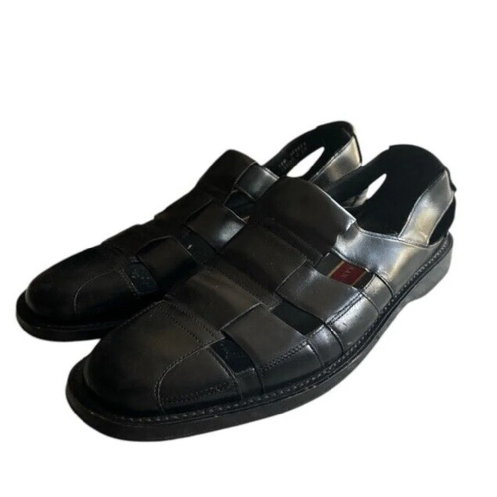 Cole Haan Black Leather Sandals